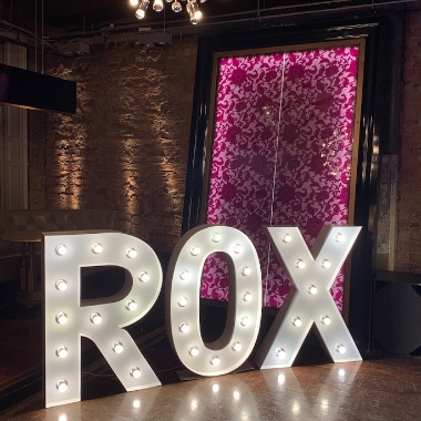 Our Light Up Letters can spell out any company name , perfect for any event